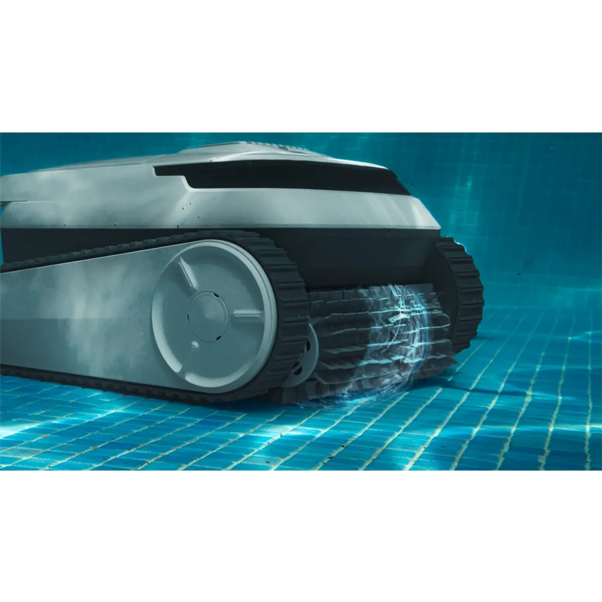CECOTEC A01_EU01_108205 Pooldroid 5000 TotalCleanPearl 100 m2 felület 2,5 m mélységig használható automatikus falhoz navigálás forgó tisztító fej 90 W 5200 mAh 120 perc IPX68 #3
