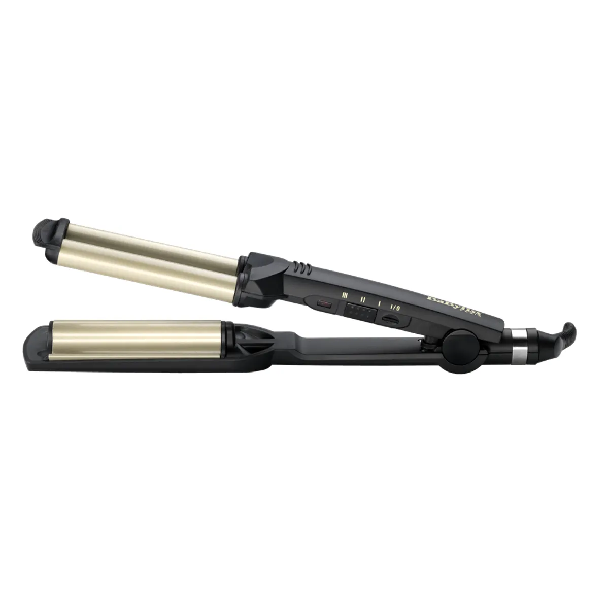 BaByliss C260E Texturizáló hajvasaló kerámia bevonat 15 mm 200 C 3 hőfok beállítás 360 fokos forgatható alapzat automatikus kikapcsolás 60 perc 1.8 m #1