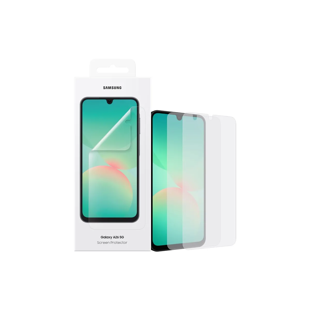 Samsung EF-UA266CTEGWW Galaxy A26 5G átlátszó kijelzővédő fólia #1