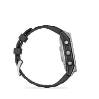GARMIN 010-03025-00 okosóra 1,3" AMOLED 47 mm rozsdamentes acél tok szilikon szíj 22 mm #6