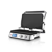 Braun CG9040 minisütő és grillsütő 2000 W 851 cm2 grillfelület öntöttvas bevonat ptfe beépített kijelző állítható hőfokszabályzó zsírtálca 8 személyes #1