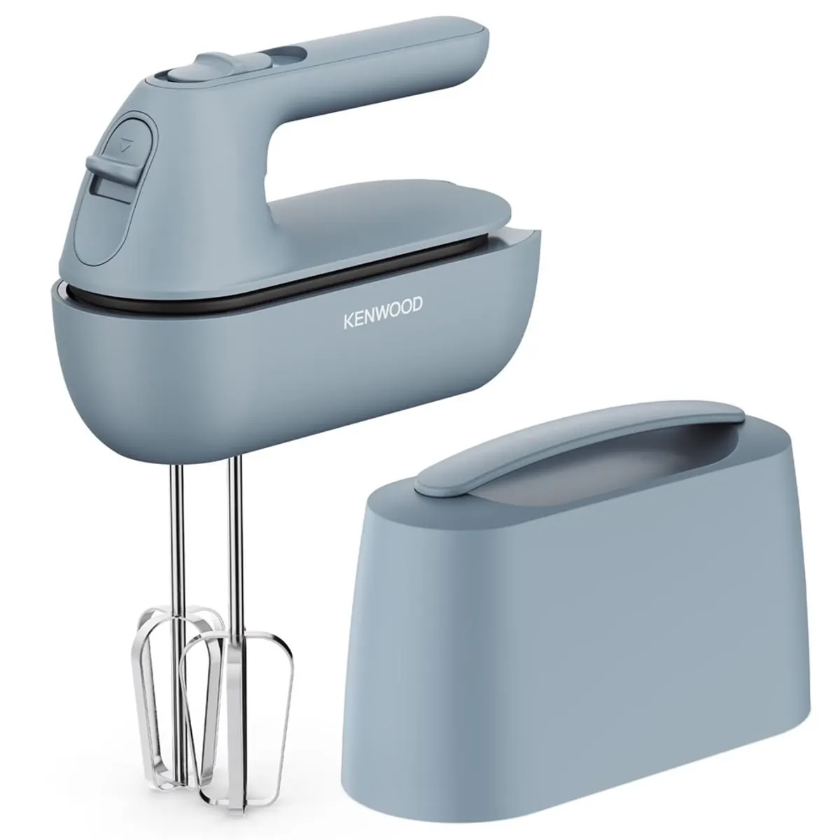 Kenwood HMP40.000GY Kézi mixer 350 W kék 5 sebesség, állítható, rozsdamentes acél pengék, mosogatógépben tisztítható részek, műanyag ház #1