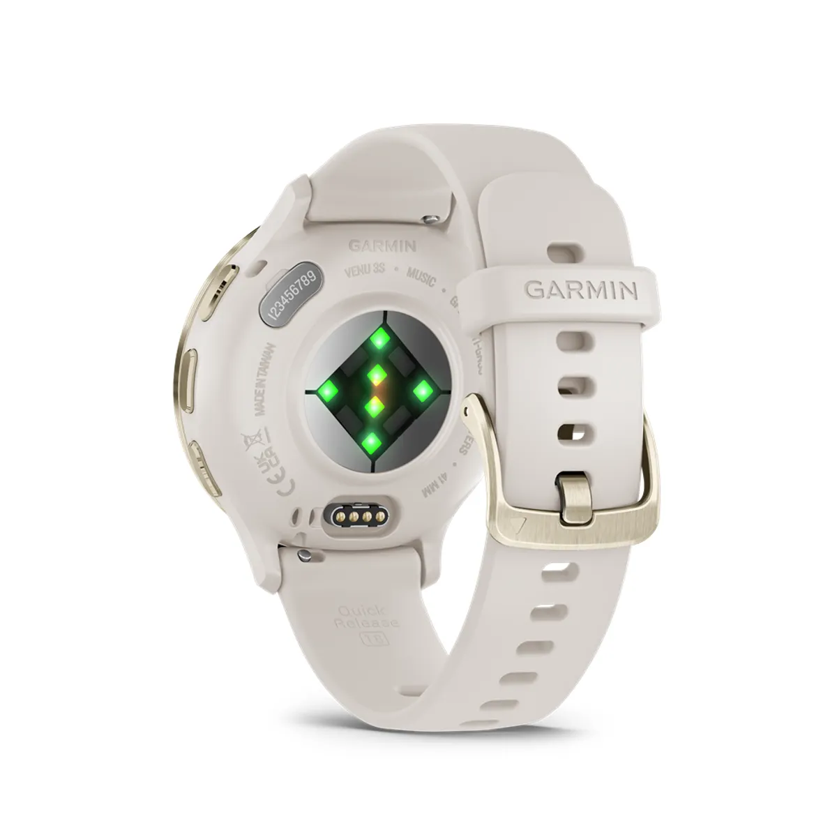 Garmin 010-02785-04 okosóra 41 mm, 1,2" AMOLED, elefántcsontszínű szíj, 8 GB, GPS+GLONASS, 5 ATM, pulzusmérő, érintőképernyő, Bluetooth, Wi-Fi #5