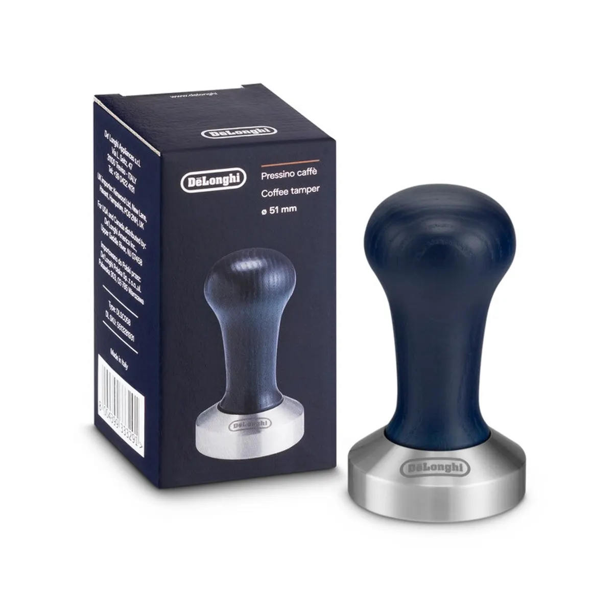 DeLonghi DLSC058 kávétamper fekete ezüst #1