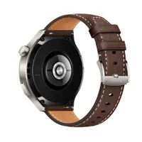 Huawei 55020AMG okosóra titán tok 48 mm barna bőr szíj 1,5" AMOLED NFC BT5.2 GPS eSIM IP6X 30 m Állandó kijelző #3