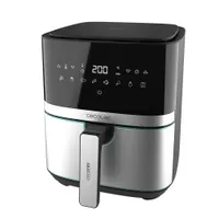 CECOTEC 03315 Forrólevegős sütő 5,5 L 200 °C 8 programok Rozsdamentes acél, Fekete #2