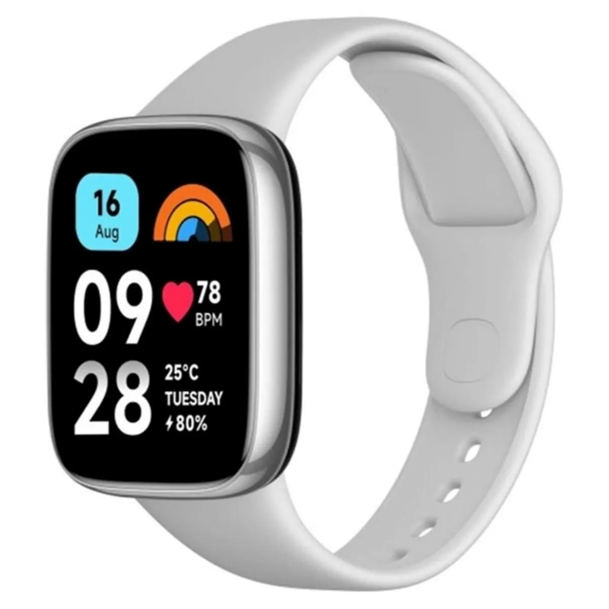 Xiaomi BHR7272GL Redmi Watch 3 Active Szürke 1,83" LED kijelző 50 M vízálló TPU pánt #2