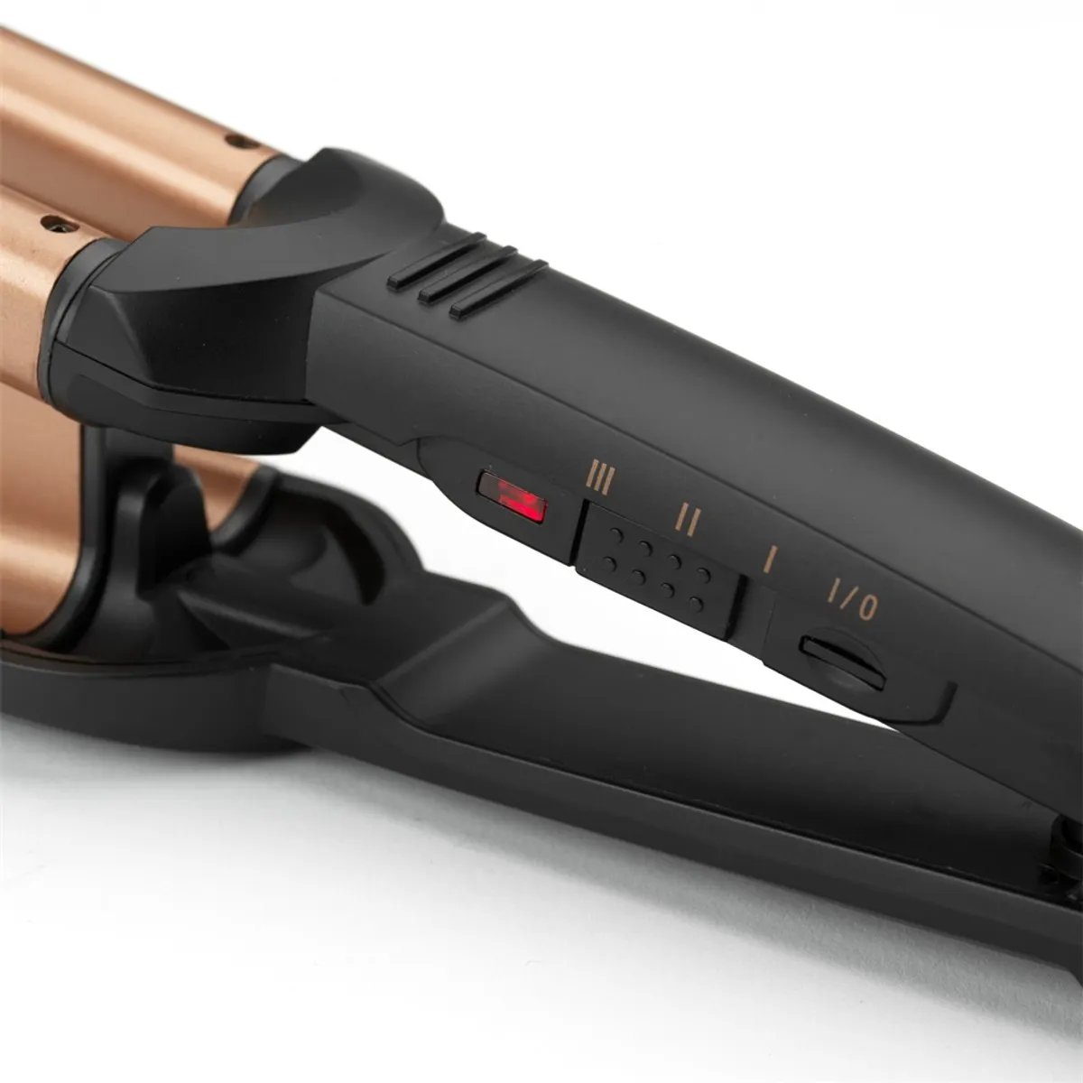 BaByliss W2447E hajsütővas kerámiabevonat 200 C max 3 hőfok 2,5 m 360 fokban elforgatható alapzat hidegvég hajgöndörítés hajtexturizálás #3