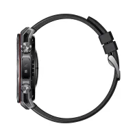 Huawei 55020GBB Watch Ultimate 2 fekete acél óratok GPS aktivitásmérő pulzusmérő IP69 szilikon szíj #3