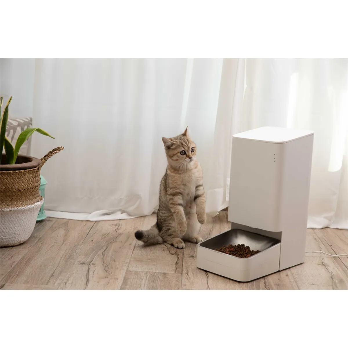 Xiaomi BHR6143EU Automata kisállat etető Fehér rozsdamentes acél 3,6 L 5,9 V 1 A #5
