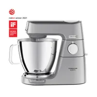 Kenwood KVL85.004SI Álló mixer rozsdamentes acél 7 L 1200 W bolygó forgás, fröccsenésvédő, habverő, dagasztóhorgok, tál a csomagban