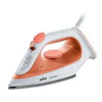 Braun SI1009OR gőzölős vasaló 120 g per perc folyamatos gőz 25 g per perc gőzlövet funkció állítható gőz csapvízzel használható #2