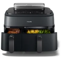 Philips NA550/00 forrólevegős sütő 9 l 200 c 12 programok led kijelző rapid air automatikus kikapcsolás hideg érintésű fogantyú #3