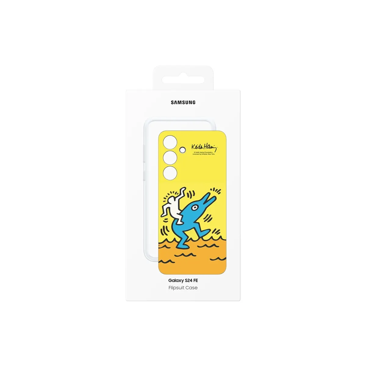 Samsung EF-MS721CYEGWW Flipsuit Case Sárga Szilikon Galaxy S24 FE 6,7" Ütésálló Karcolásálló #6