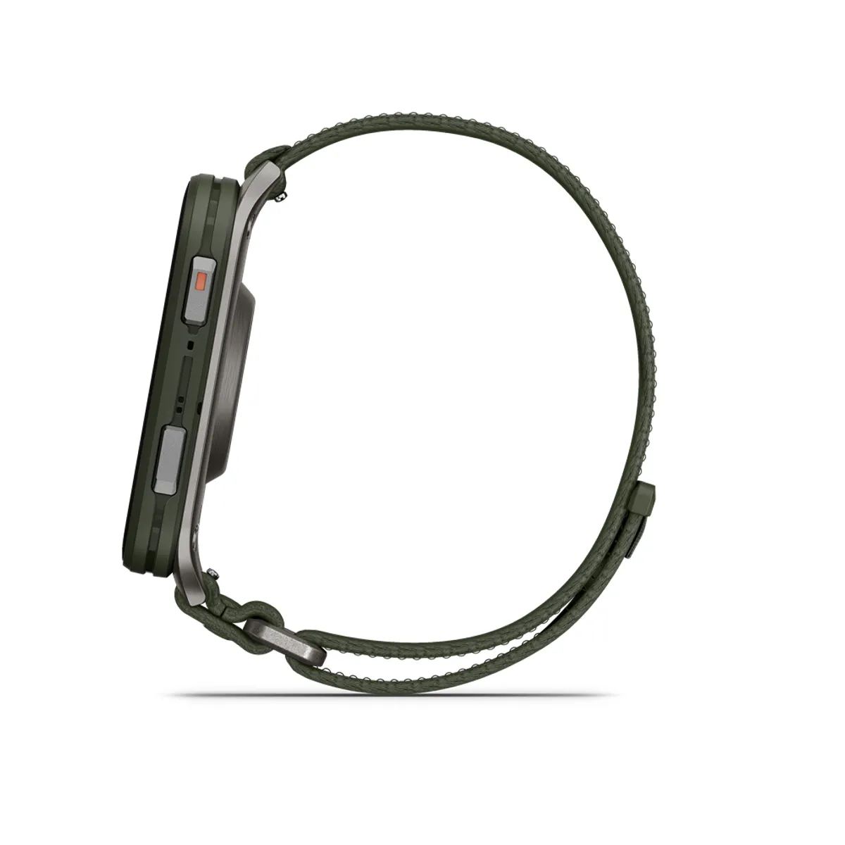 Garmin 010-02980-03 Venu X1 Titanium ComfortFit nylon szíj mohazöld #6