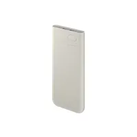 Samsung EB-P3400XUEGEU külső akkumulátor 10 000 mAh, 25 W, 2x USB-C kimenet, gyorstöltés, C-típusú USB-C kábel 0,2 m, bézs