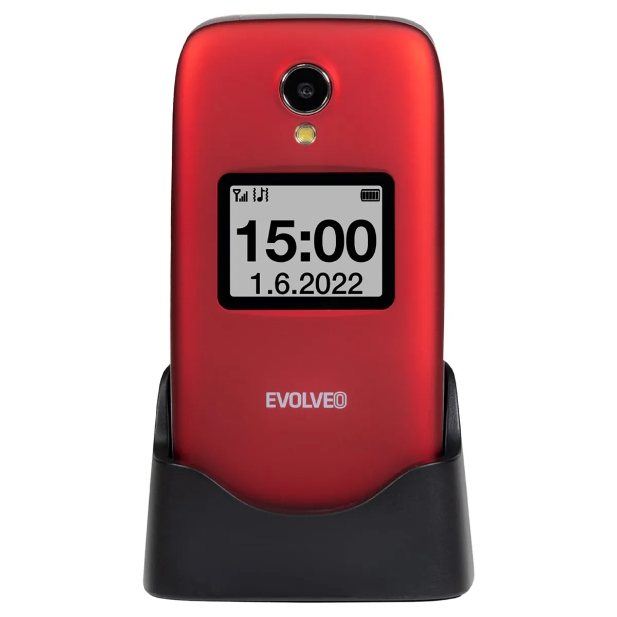 EVOLVEO SGM EP-771-FSR Telefon időseknek 2,8" TFT; Nagy gombok; SOS 5; MicroSIM; 2G; Bluetooth 3.0; USB-C; FM rádió; MicroSD 32 GB; 1000 mAh #1