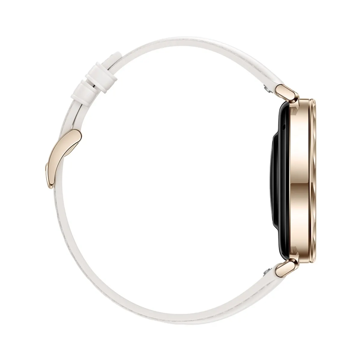 Huawei 55020DJT okosóra 41 mm arany rozsdamentes acél 1.32" AMOLED IP69K NFC Bluetooth 5.2 fehér szíj 18 mm #5