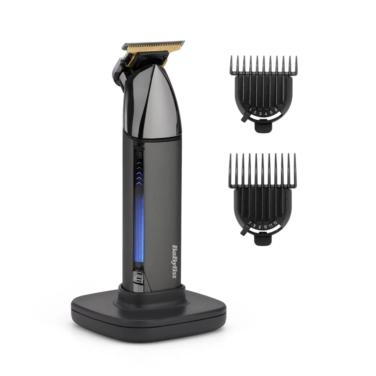 BaByliss T991E hajvágó trimmelő 12 állás 1-12 mm Titán penge Li-ion beépített kijelző USB töltés vízálló #3