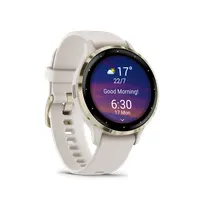 Garmin 010-02785-04 okosóra 41 mm, 1,2" AMOLED, elefántcsontszínű szíj, 8 GB, GPS+GLONASS, 5 ATM, pulzusmérő, érintőképernyő, Bluetooth, Wi-Fi #3