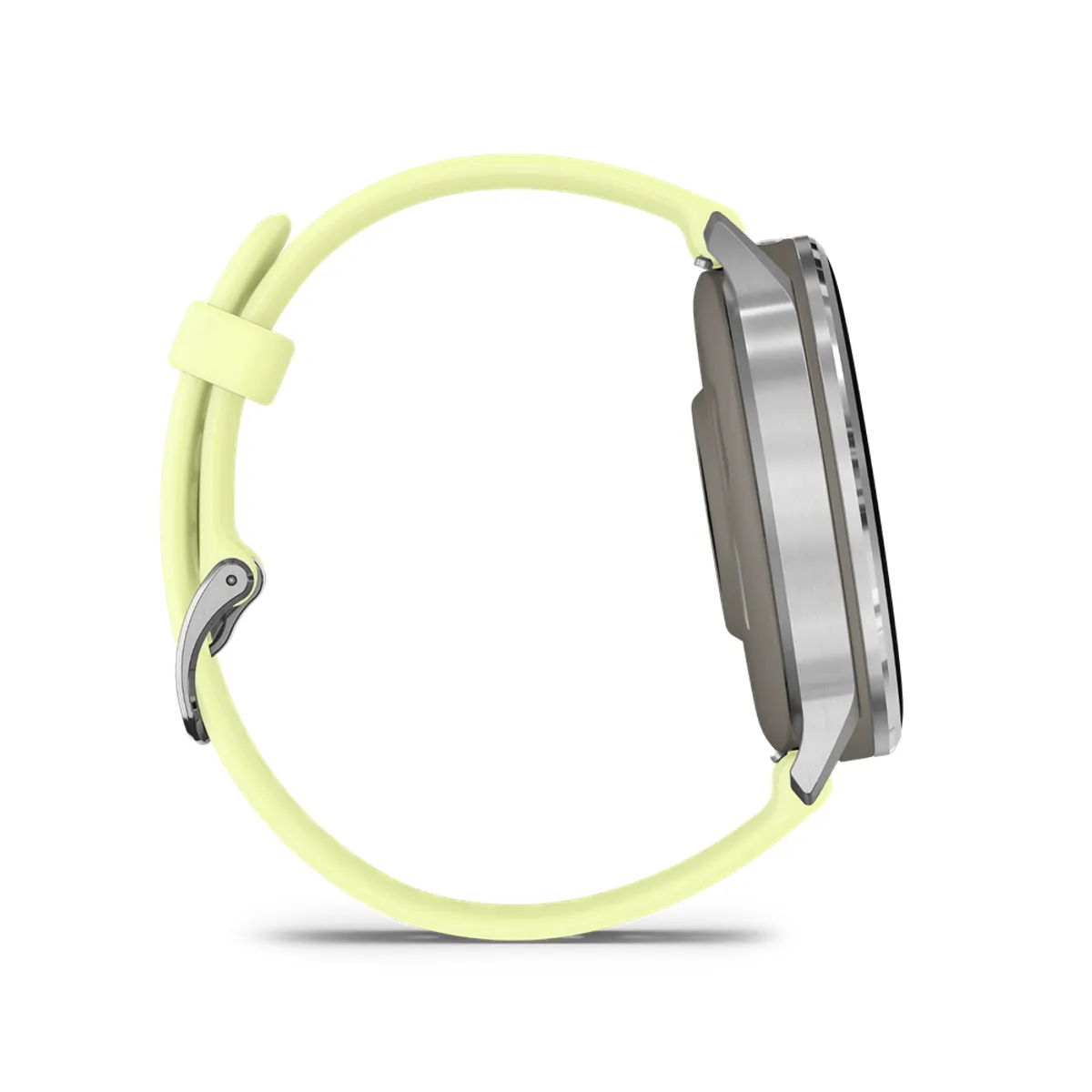 Garmin 010-03014-02 Venu 4 45mm AMOLED kijelző 1.4" felbontás 454x454 érintőképernyő 8 GB Wi-Fi GPS ezüst tok citromsárga szilikonszíj #7