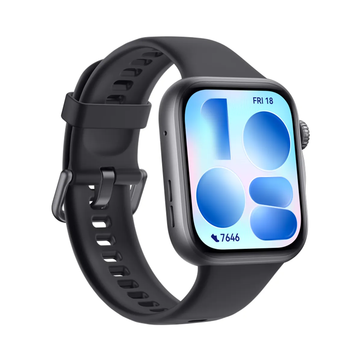 Huawei 55020HSE Watch Fit 5 szilikon szíj fekete GPS NFC aktivitásmérő #4