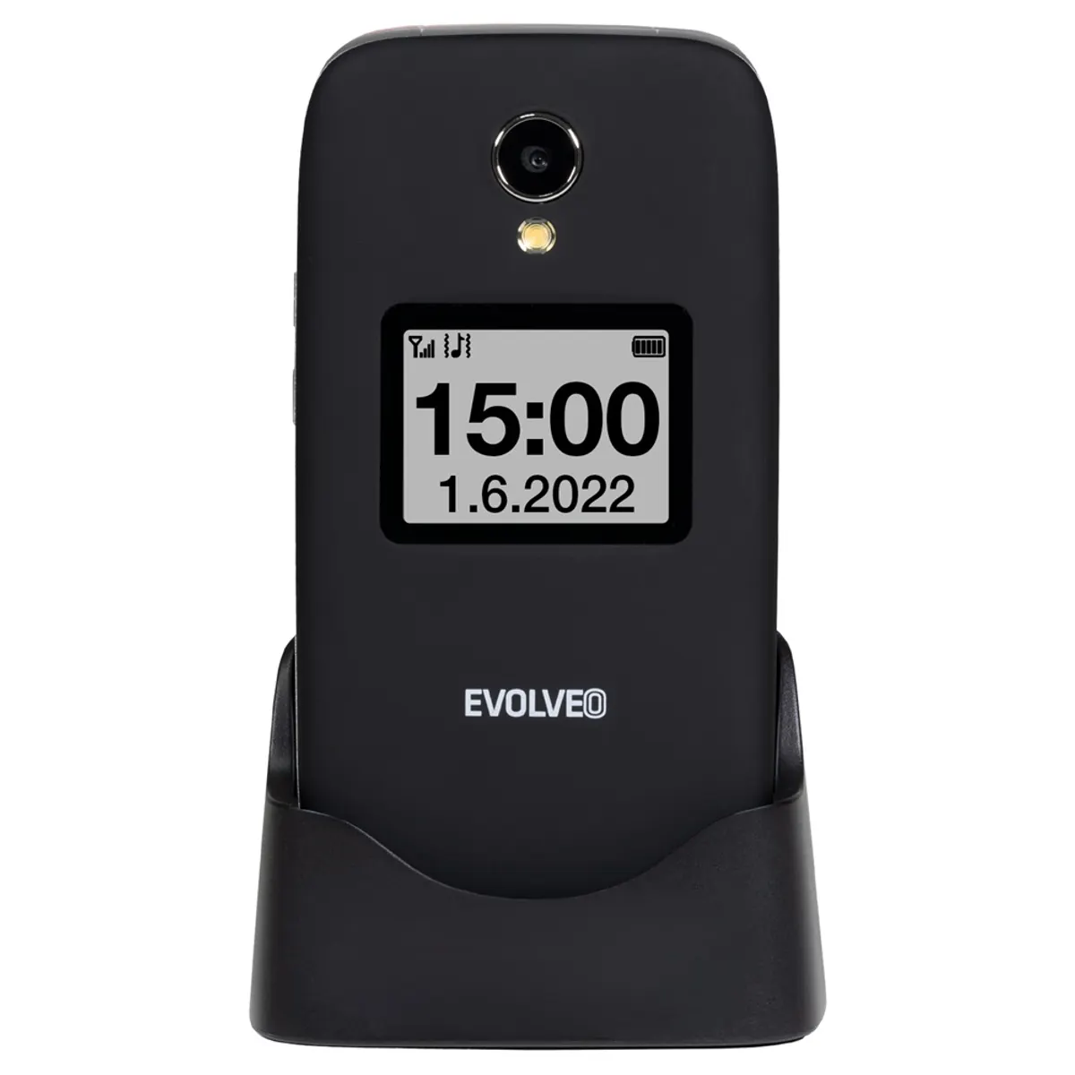 EVOLVEO SGM EP-771-FSB EasyPhone FS 2,8" fekete SOS helymeghatározás #1