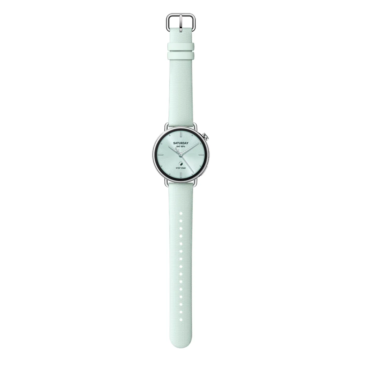 Xiaomi BHR080CGL Okosóra S4 41mm fluor gumi szíj zöld vízálló #3