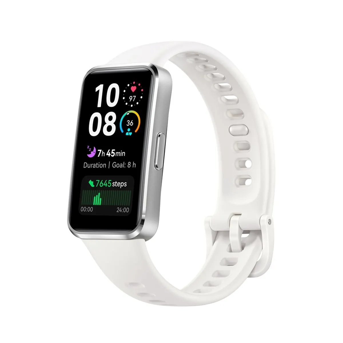 Huawei 55020ELM Band 10 fehér 100 edzésmód 5 ATM HRV-figyelő #2