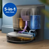 Philips XU9100/10 robotporszívó felmosó funkcióval D-ToF lidar navigáció Wi-Fi Alexa és Google Assistant kompatibilis 280 perc HEPA 11 #3