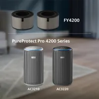 PHILIPS FY4200/30 HEPA NanoProtect előszűrő aktív szén 2 db AC4220 AC4221 99,97 százalék 12 hónap #2