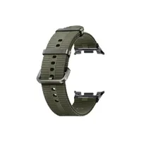 Samsung ET-SOL33LGEGEU Zöld nejlon és textil zenekar M-L méret Galaxy Watch8 és Watch8 Classic kompatibilis