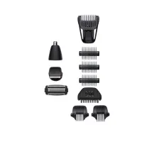 BaByliss MT860E hajvágó trimmelő 34 mm vágószélesség 7 fésű vezeték nélküli titán penge vízálló tartozékok 11 töltési idő 8 ó 70 perc #2