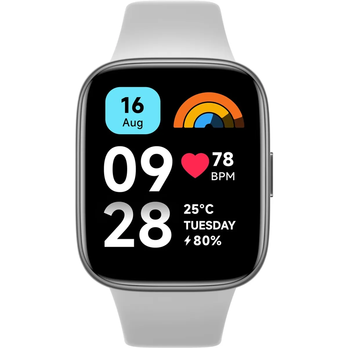 Xiaomi BHR7272GL Redmi Watch 3 Active Szürke 1,83" LED kijelző 50 M vízálló TPU pánt #1
