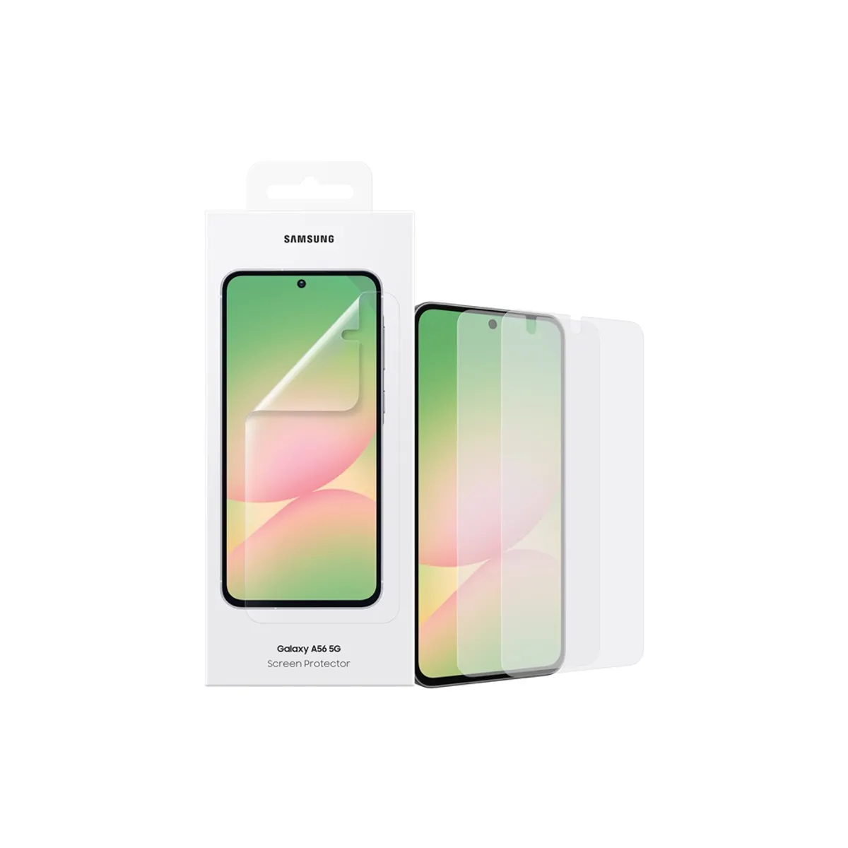 Samsung EF-UA566CTEGWW Galaxy A56 5G átlátszó képernyővédő 0,2 mm buborékmentes #1