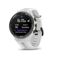 Garmin 010-02746-10 Approach S70 42mm fekete kerámia keret fehér szilikon szíj AMOLED kijelző #3