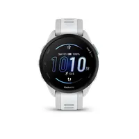 Garmin 010-02863-21 Okosóra 1,2" AMOLED GPS Galileo beépített akkumulátor vízálló 5 ATM fehér szíj
