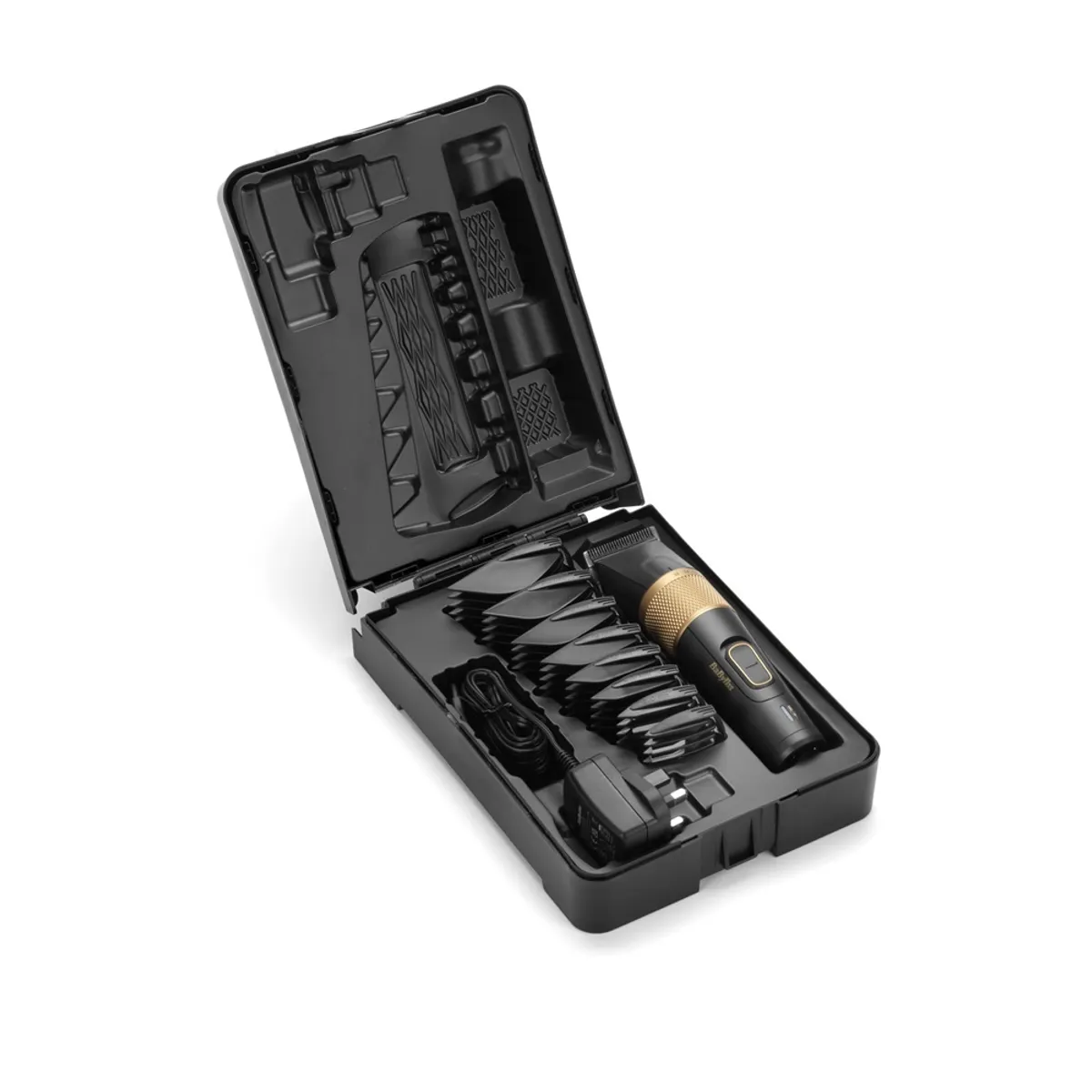 BaByliss E987E hajvágó-trimmelő fej Li-ion 160 perc 0,6-28 mm 8 pozíció vízálló 2 tartozék arany-gránit #3