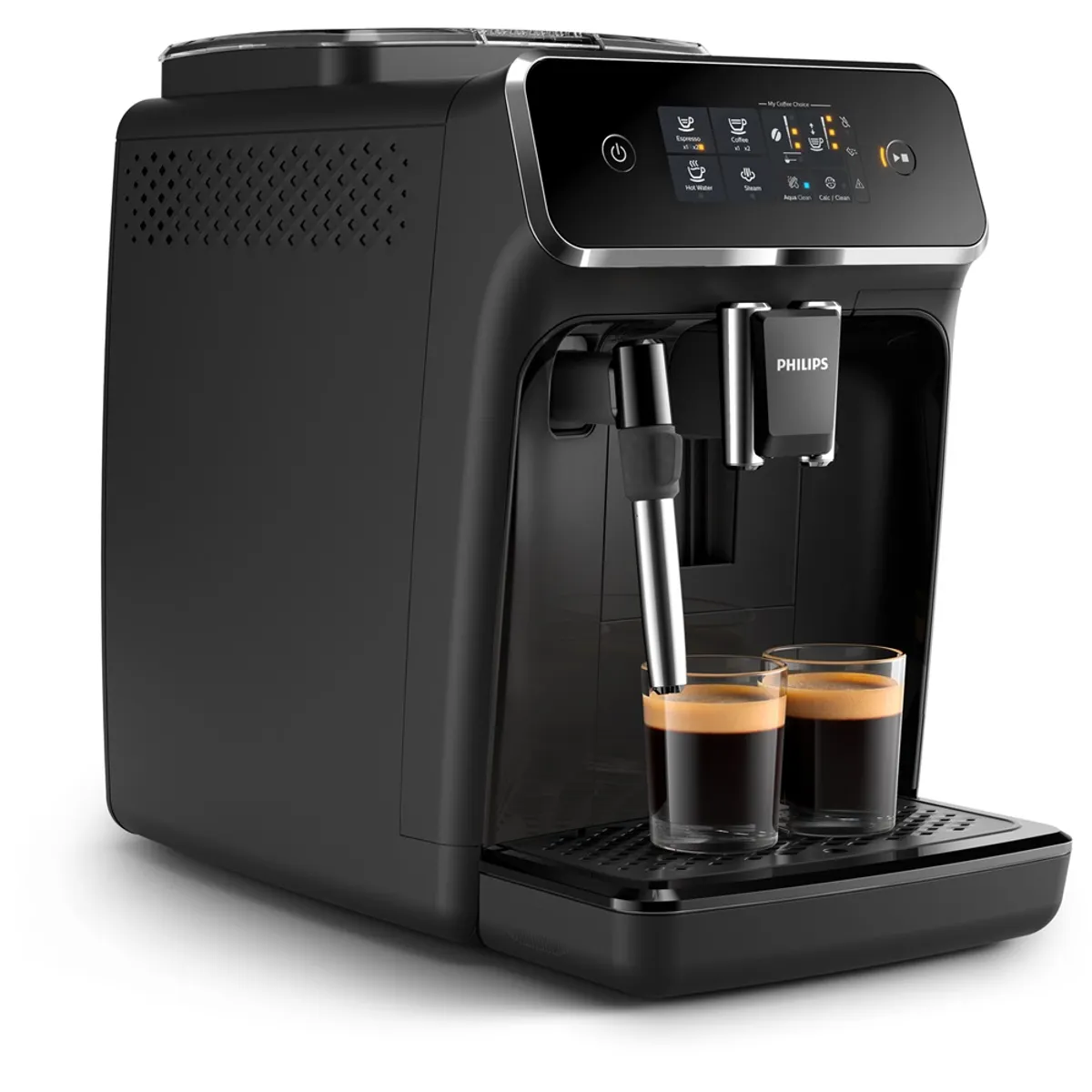 PHILIPS EP2225/10 Eszpresszó kávéfőző kerámia őrlő, beépített darálógép, tejhabosító, TFT kijelző, AquaClean, 1,8 L víztartály #4