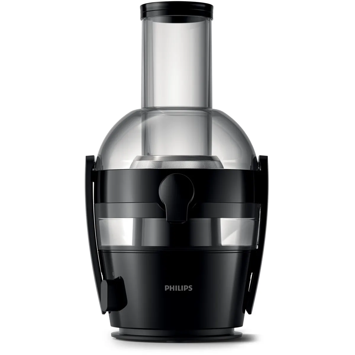 Philips HR1855-70 gyümölcscentrifuga szürke 800 W 0,8 L gyümölcslé tartály 1,2 L rosttároló 75 mm adagolócső led #2