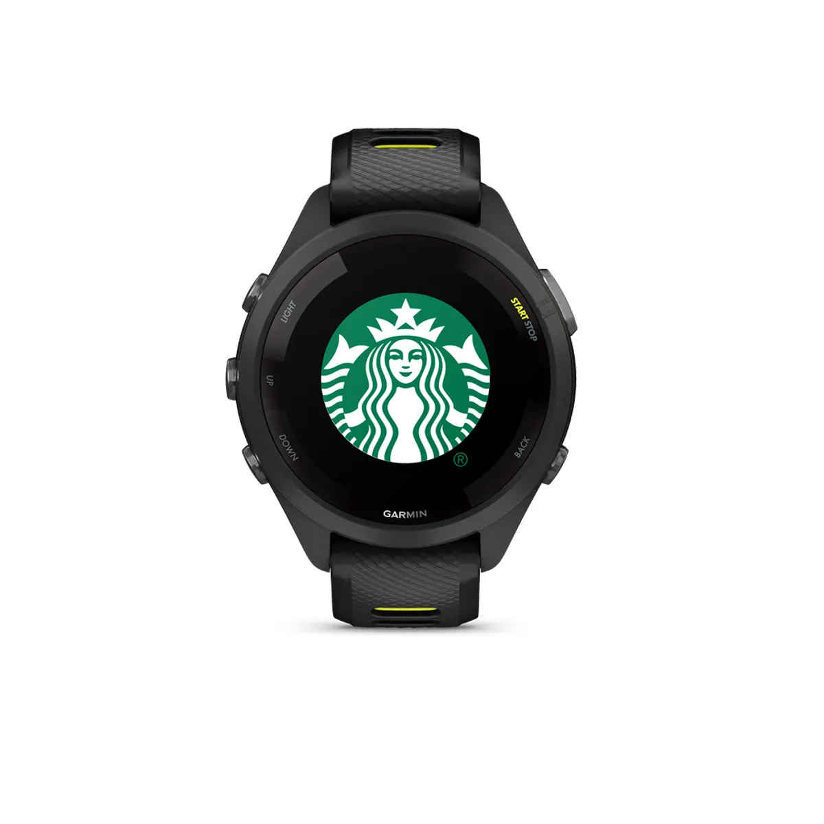 Garmin 010-02810-13 sportóra amoled 1,1" érintőképernyő gps glonass 42 mm 8 gb 24 ó gps mód 5 atm fekete sárga szíj #2