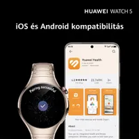 Huawei 55020EWE Watch 5 42mm zöld okosóra #7