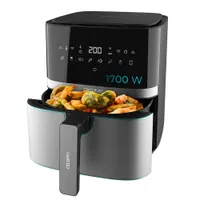 CECOTEC 03317 forrólevegős sütő 5,5 L, 1700 W, 8 program, 200 °C max, érintős kijelző, 60 perc időzítő #3
