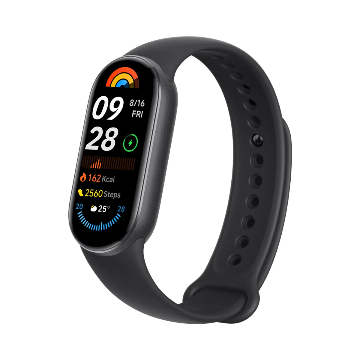 XIAOMI BHR8337GL Aktivitásmérő csuklópánt 1,62" kijelző Midnight Black 135-210 mm csuklóméret 233 mAh 15,8 g töltési idő 1 ó vízállóság 5 #4
