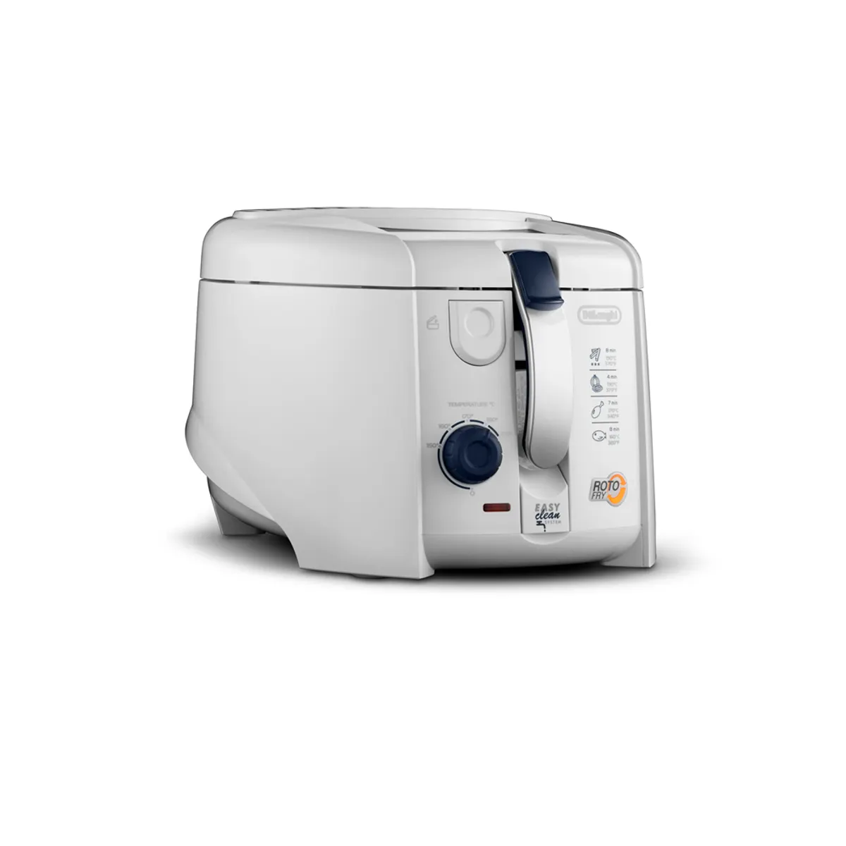DeLonghi F28311W1 fritőz 1800 W 1,2 L olajtartalom 1 L ételtároló kapacitás szagszűrő kivehető szűrő nézőablak készenlétjelző fogantyú #1