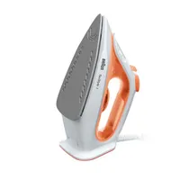 Braun SI1009OR gőzölős vasaló 120 g per perc folyamatos gőz 25 g per perc gőzlövet funkció állítható gőz csapvízzel használható
