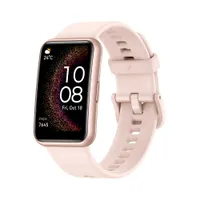 Huawei 55020BEF okosóra 1,64" AMOLED Bluetooth 5.2 GPS LiteOS rózsaszín szilikon 21 mm egytűs csat vízálló 5 alvásfigyelés pulzusmérő mágneses töltő #2