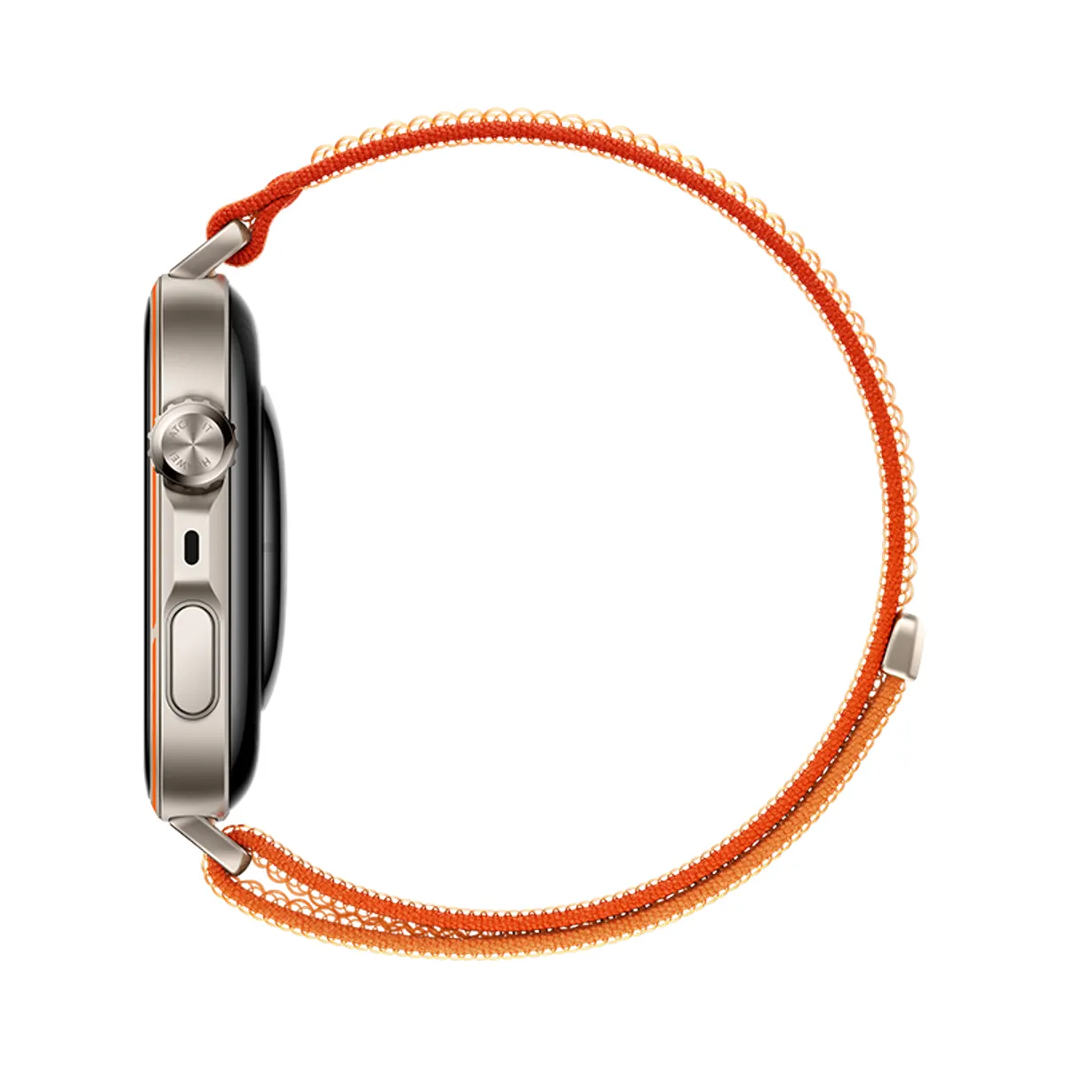 Huawei 55020HRW Watch Fit 5 Pro narancssárga nejlon szíj #10