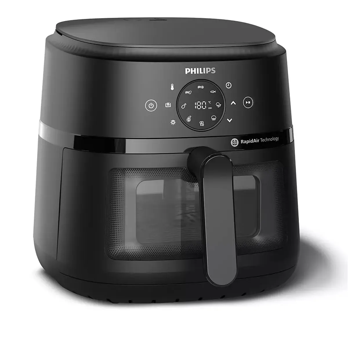 PHILIPS NA230-00 forrólevegős sütő 6,2L 1700W 200C 13 program rapid air érintő kijelző #1