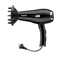 BaByliss D374DE Hajszárító Kerámia bevonat 2000 W 3 hőfok 2 sebesség Ionos kondicionálás Cool shot diffúzor koncentrátor